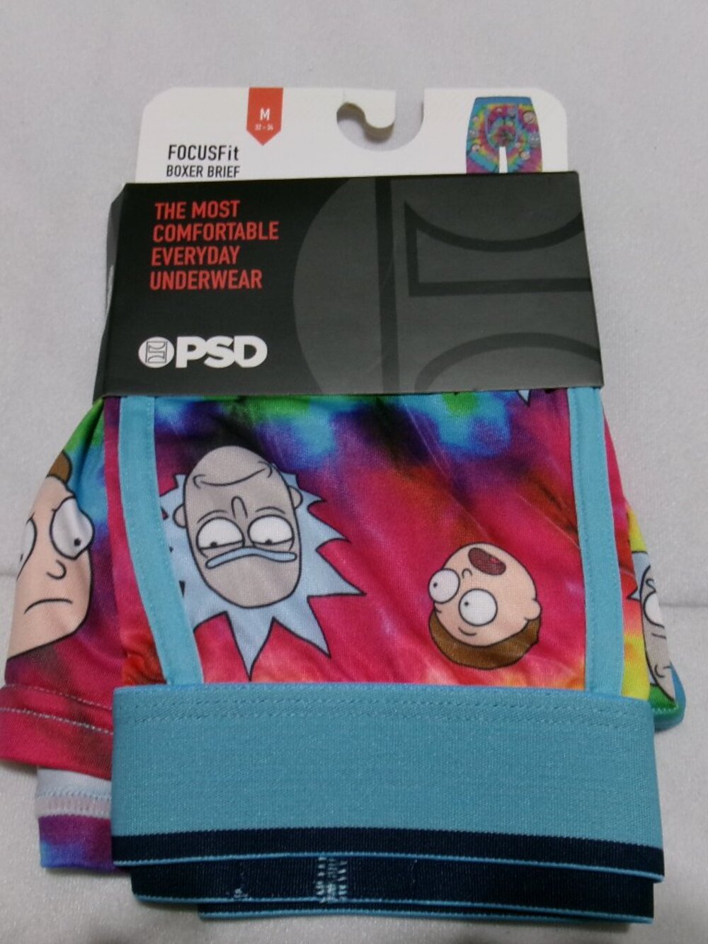 PSD Focus Fit Animated Characters Boxer Brief Size Medium (32-34) P6